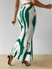 Abstracte maxi rok – Auberge