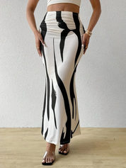 Abstracte maxi rok – Auberge