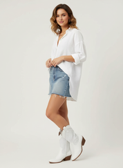 Ademende stijlvolle cowboylaarzen met blokhak