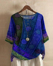 Artistieke boho blouse - Luna