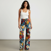 Artistieke wide leg dames jeans – Soleil