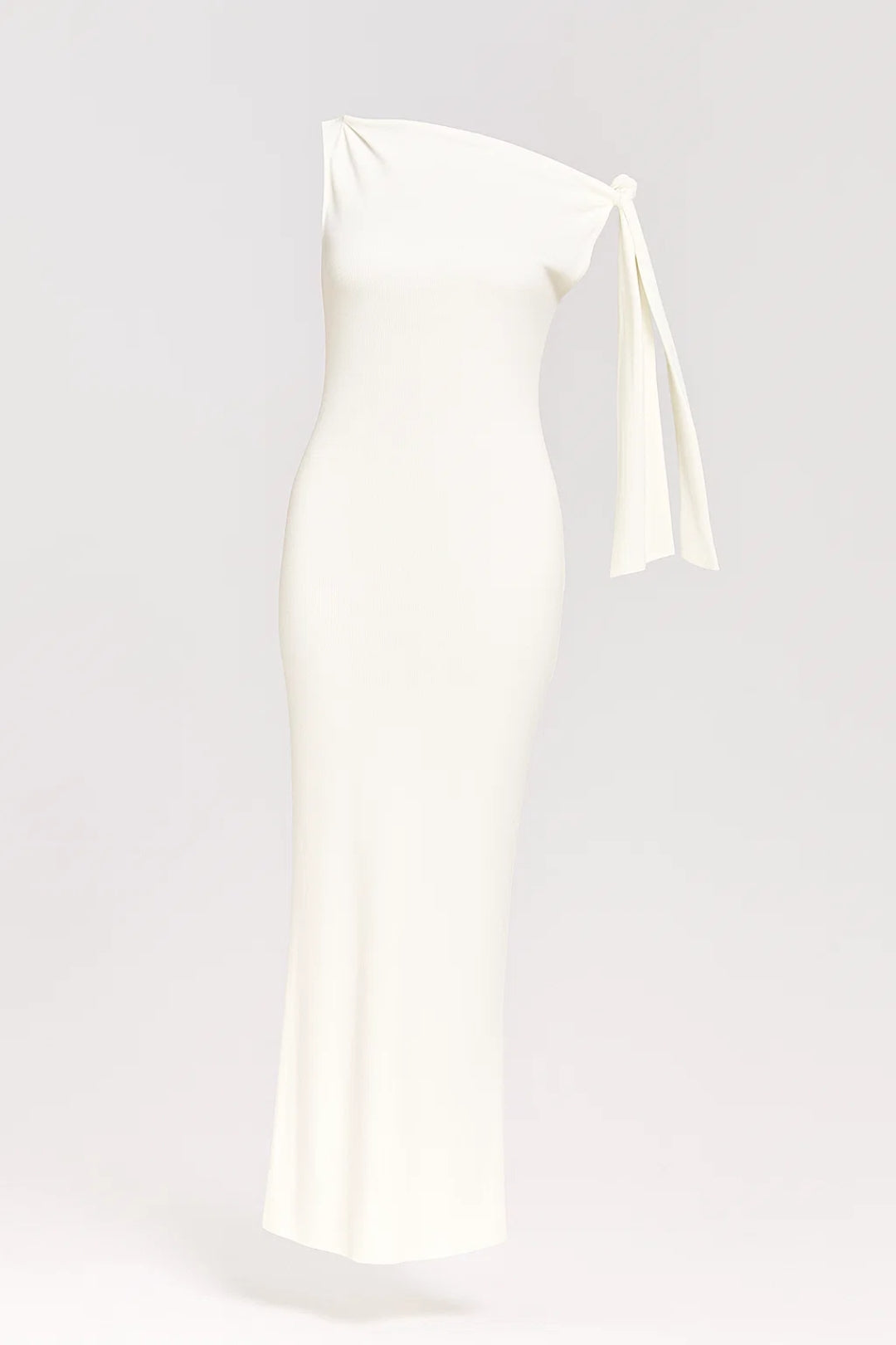 Asymmetrische avondjurk met strikdetail - Valentina
