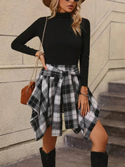 Asymmetrische dames rok – Rosalie