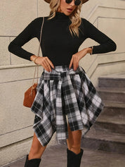 Asymmetrische dames rok – Rosalie