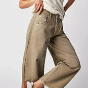 Baggy dames jeans met relaxte pasvorm