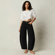 Baggy dames jeans met relaxte pasvorm