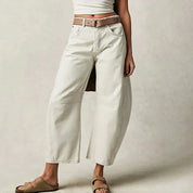 Baggy dames jeans met relaxte pasvorm