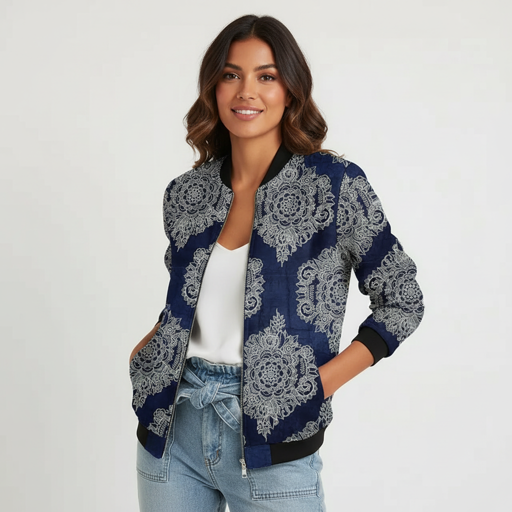 Printed women's jacket – Grace