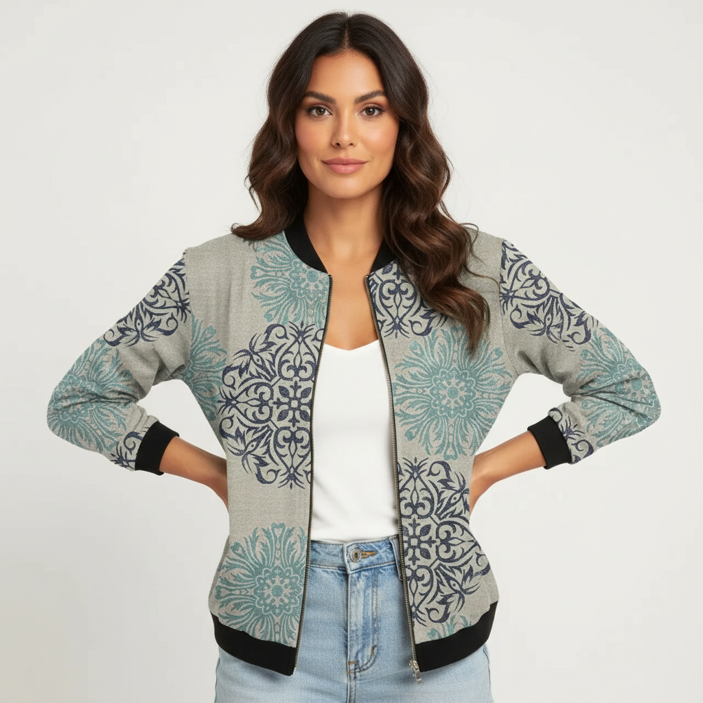 Printed women's jacket – Grace