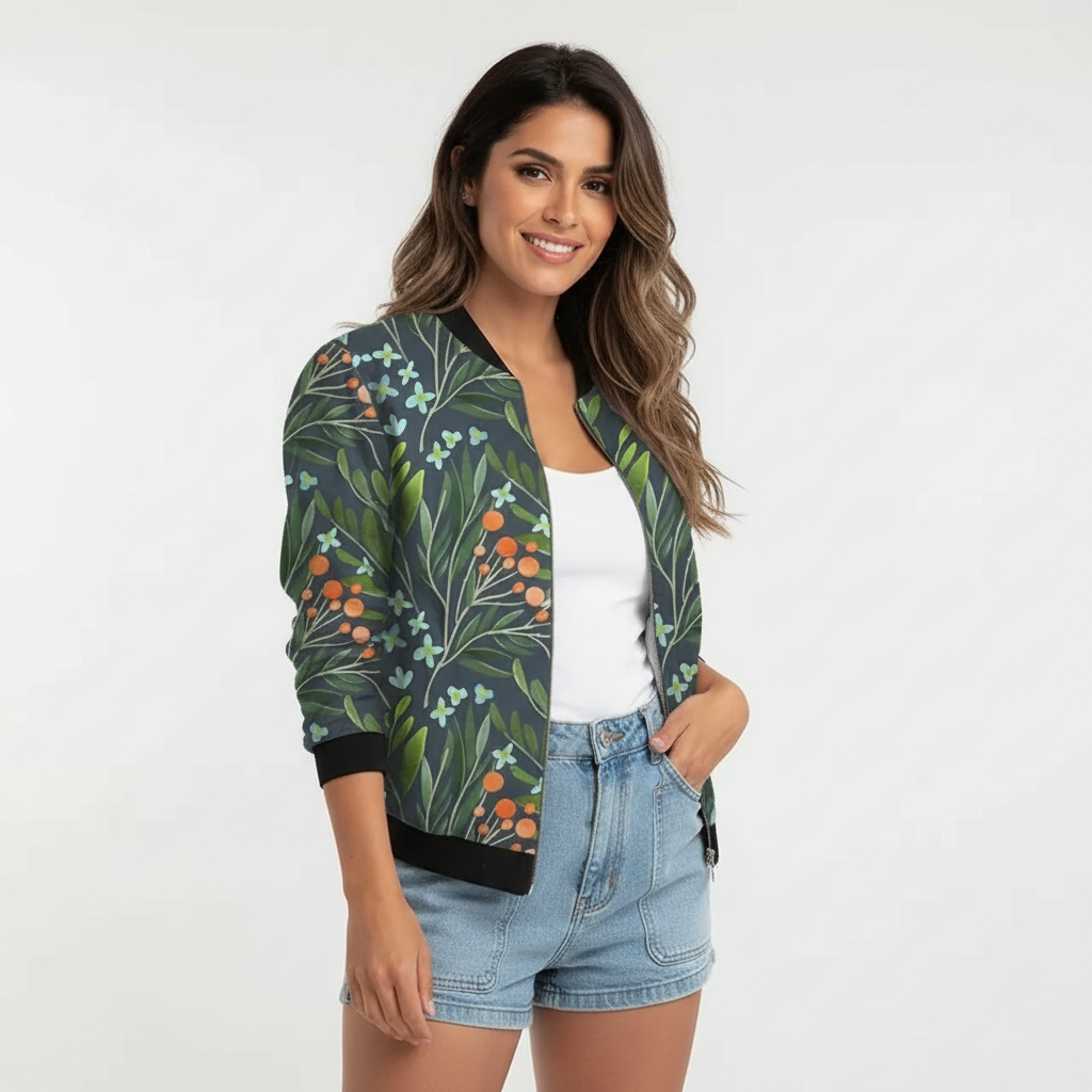 Printed women's jacket – Grace