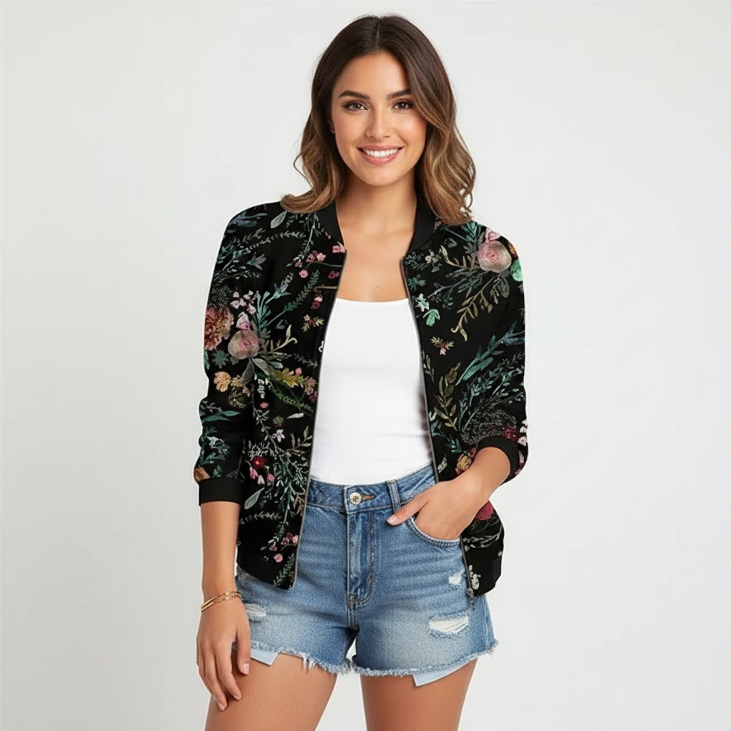 Printed women's jacket – Grace