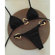Bikini met gouden details – Aura