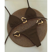 Bikini met gouden details – Aura