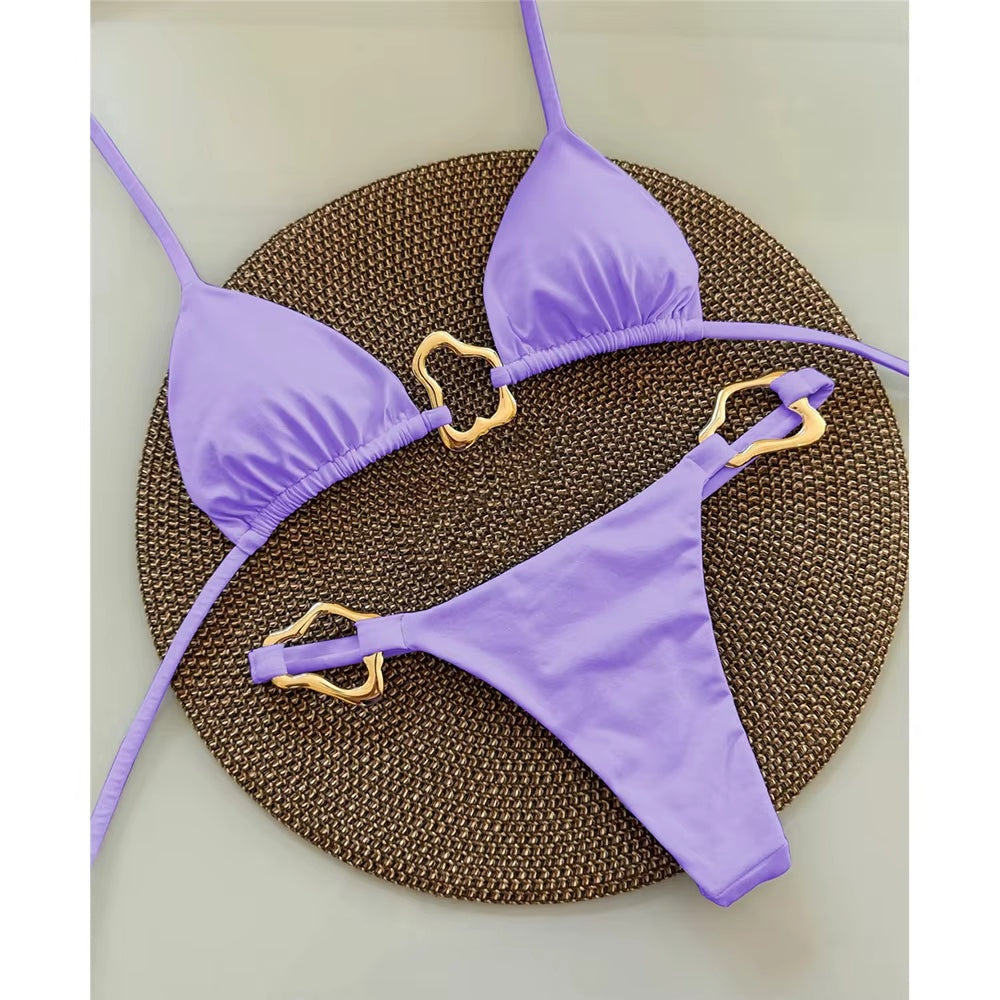 Bikini met gouden details – Aura