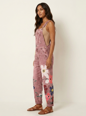 Bloemen tuinbroek jumpsuit - Rosie