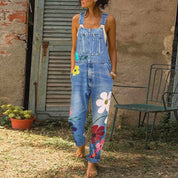 Bloemen tuinbroek jumpsuit - Rosie
