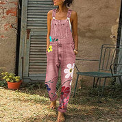 Bloemen tuinbroek jumpsuit - Rosie