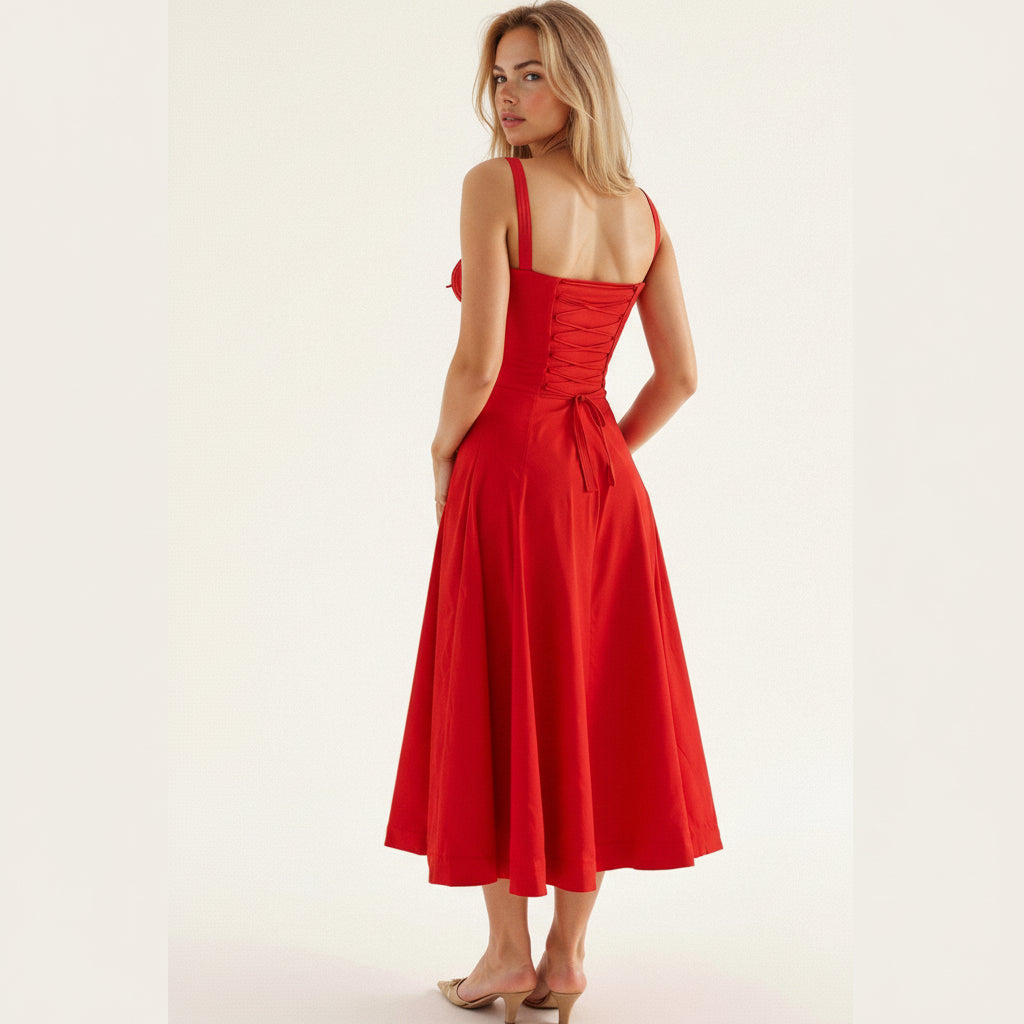 elegante damesjurk met flatterende pasvorm voor feestelijke en stijlvolle gelegenheden