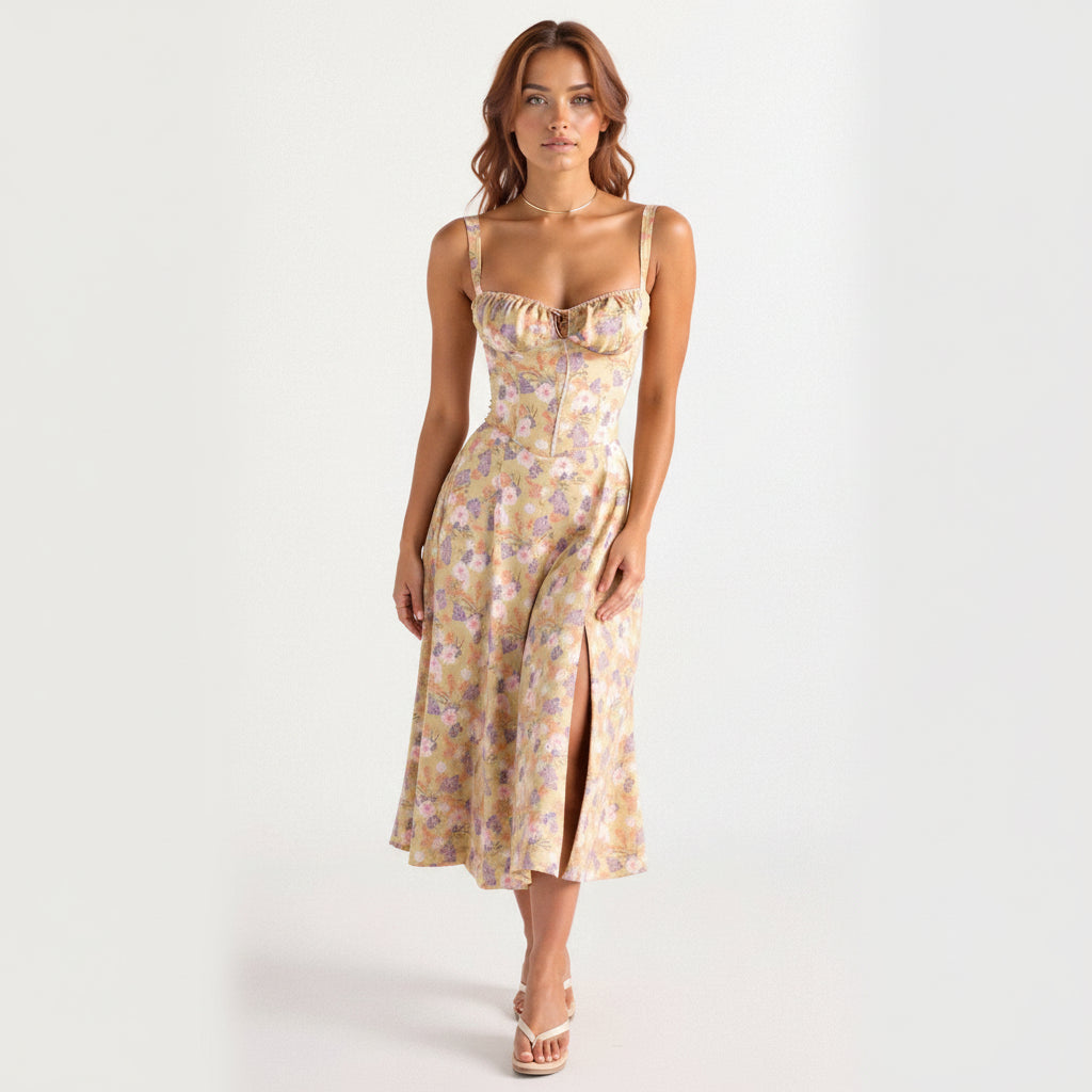 elegante damesjurk met flatterende pasvorm voor feestelijke en stijlvolle gelegenheden