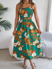 Bloemenprint dames zomerjurk – Capri