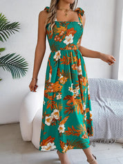 Bloemenprint dames zomerjurk – Capri