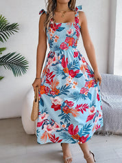 Bloemenprint dames zomerjurk – Capri