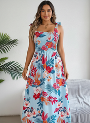 Bloemenprint dames zomerjurk – Capri