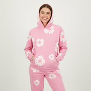 Bloemenprint trainingspak – unisex hoodie & jogger