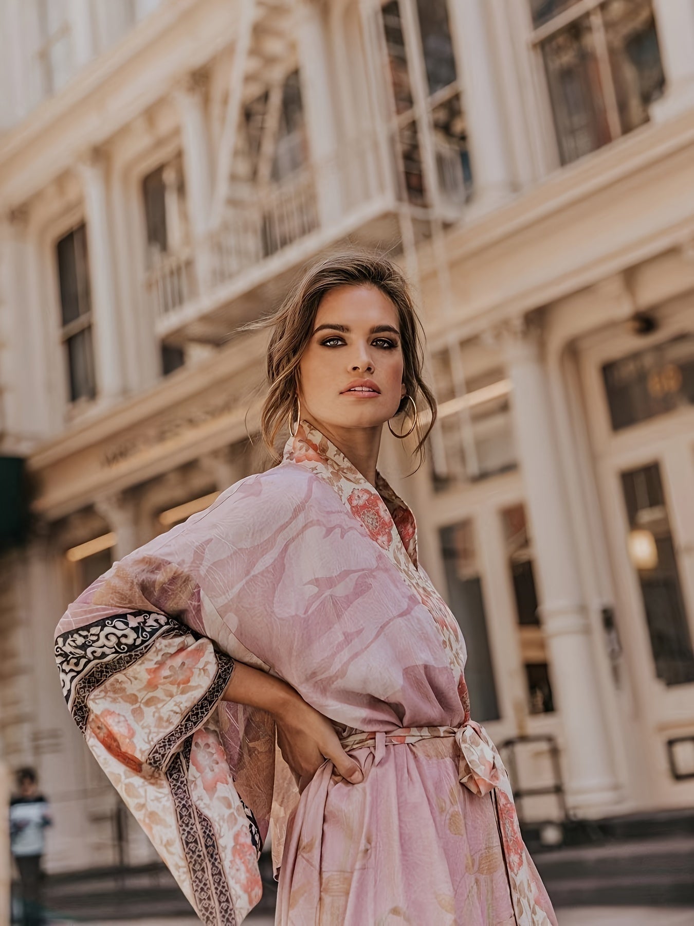 Bohemian bloemen kimono - Isla