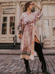 Bohemian bloemen kimono - Isla