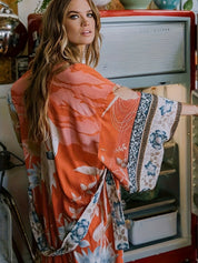 Bohemian bloemen kimono - Isla