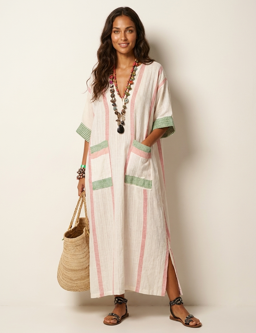 Bohemian_maxi_jurk_met_V-hals_-_Estelle_1.png