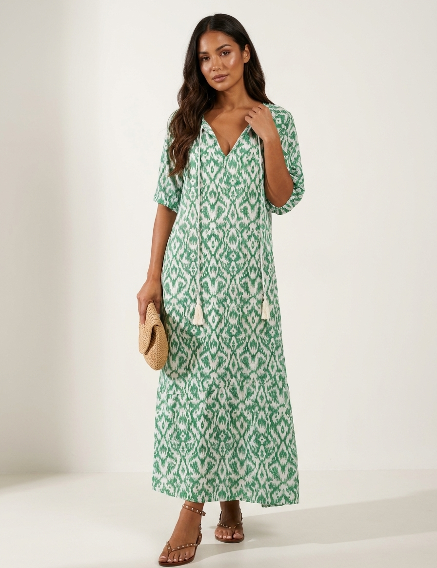 Bohemian_maxi_jurk_met_print_en_kwastjes_-_Isla_2.png