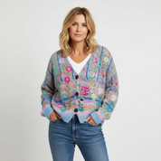 Bohemian multicolor dames vest – Soraya