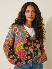 Bohemian multicolor dames vest – Soraya