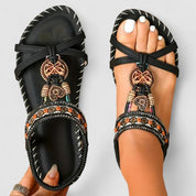 Bohemian sandalen met sierdetails - Katrijn