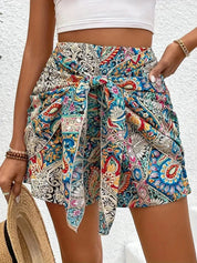 Boho paisley strikshort – Amélie