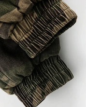 Camouflage winterjas met bontvoering en capuchon – Ysaline