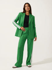 Casual chic blazer set met zijstrepen - Nova