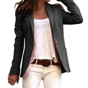 Casual dames blazer met lange mouwen – Isaline