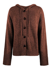 Casual gebreide dames cardigan met capuchon – Livia