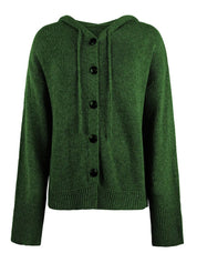 Casual gebreide dames cardigan met capuchon – Livia