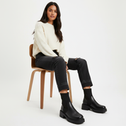 Chunky dames enkellaars – Maëlys