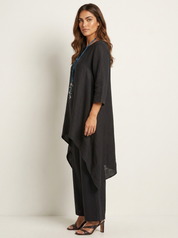 Comfortabele Dames Set met Tuniek en Losse Broek – Amara