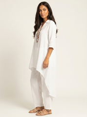 Comfortabele Dames Set met Tuniek en Losse Broek – Amara