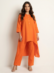 Comfortabele Dames Set met Tuniek en Losse Broek – Amara