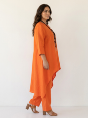 Comfortabele Dames Set met Tuniek en Losse Broek – Amara