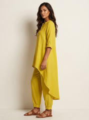 Comfortabele Dames Set met Tuniek en Losse Broek – Amara