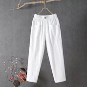 Comfortabele Linnen Look Broek - Femke