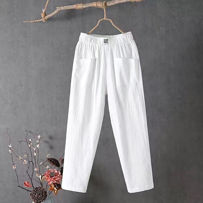 Comfortabele Linnen Look Broek - Femke